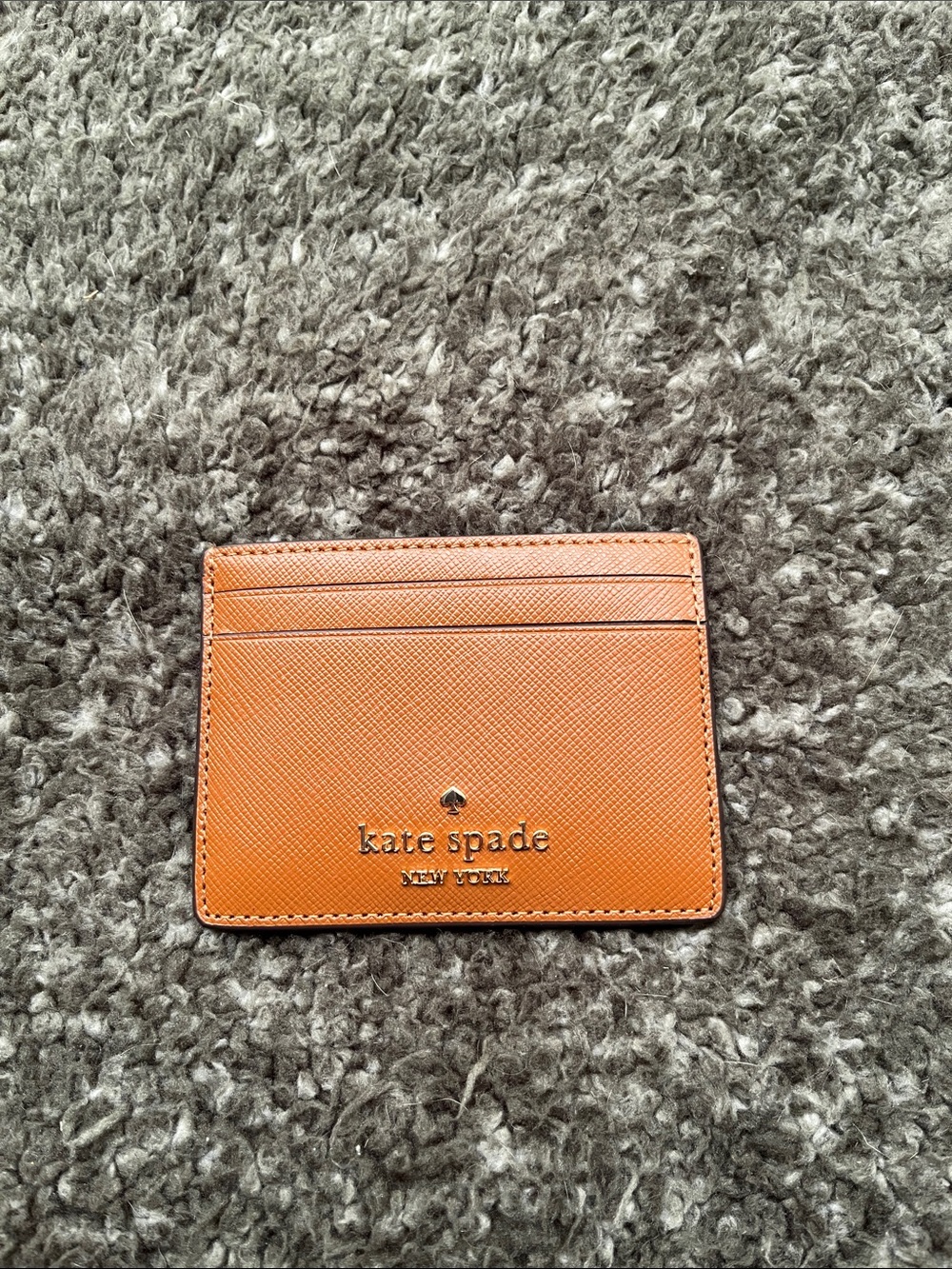 kate spade Tan card holder wallet